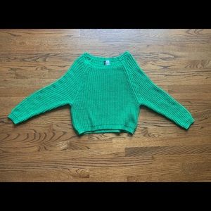 H&M Green Sweater